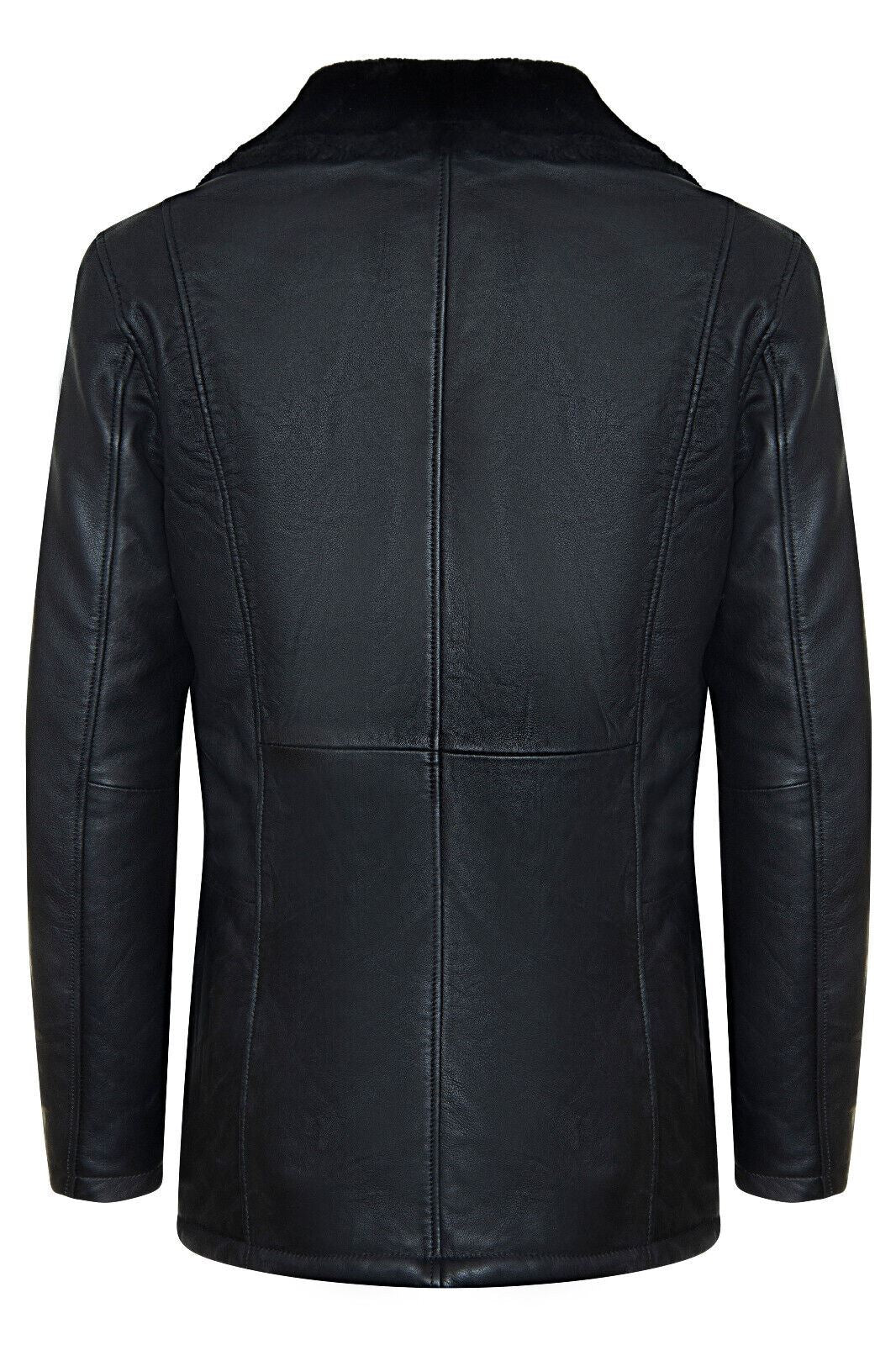 Men's Reefer Leather Blazer Jacket`- Pablo