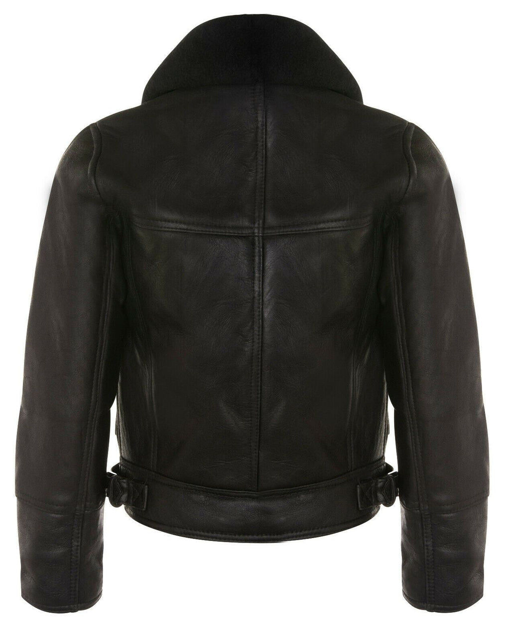 Womens B3 Sheepskin Leather Flying Jacket-Bergamo