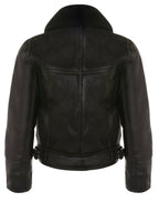 Womens B3 Sheepskin Leather Flying Jacket-Bergamo
