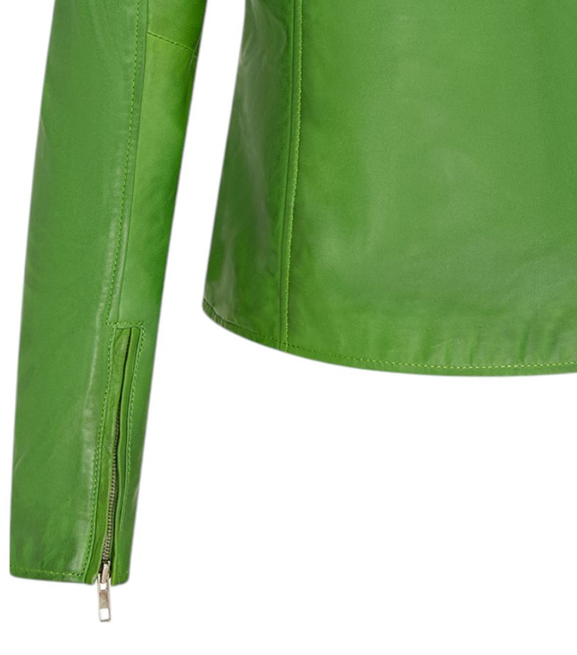 Women's Classic Brando Biker Leather Jacket - Broome