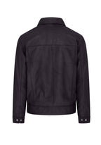 Mens Retro Classic Leather Harrington Biker Jacket - Drammen