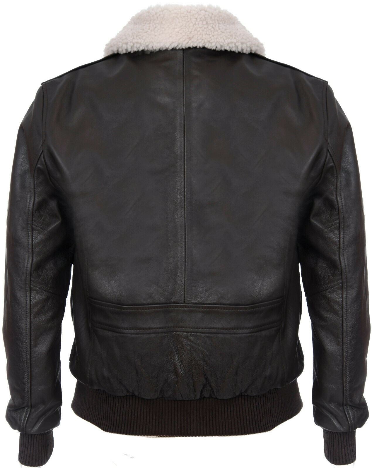 Mens Air Force A2 Cowhide Bomber Jacket-Montreal