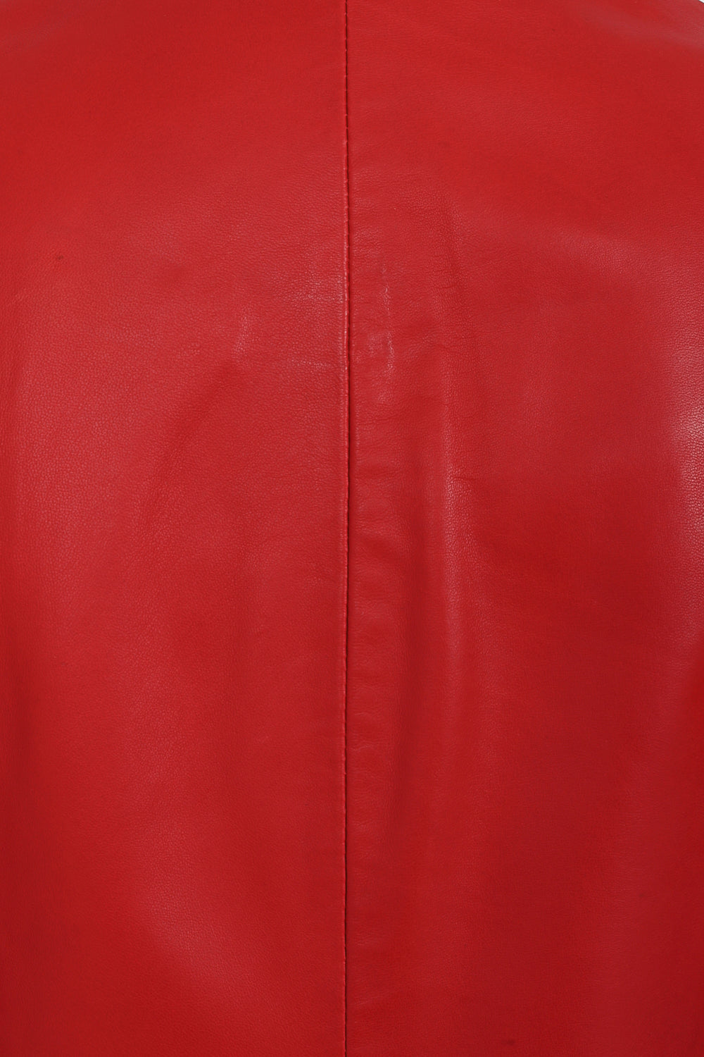 Women's Classic Red Nappa Leather Jacket DEBBIE - Soft Real Leather