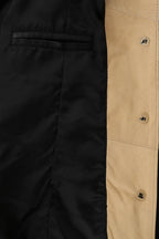 MOLLY Women's Classic Button Front Genuine Nappa Leather Jacket