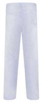Mens Leather Zip Jeans-Ancona
