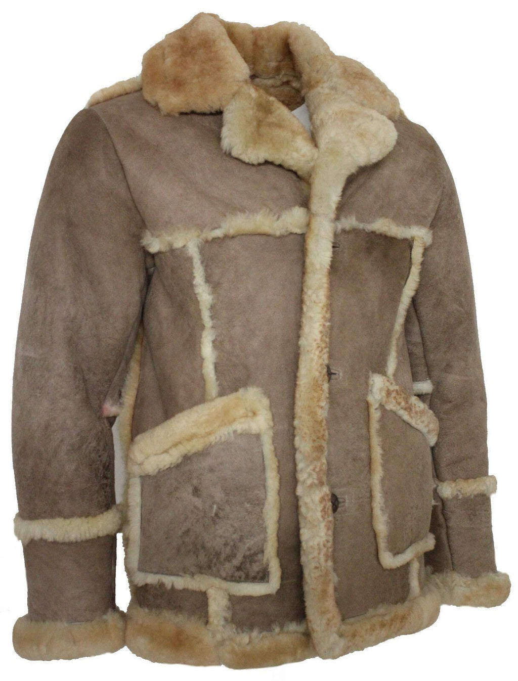 Men’s Designer Winter Sheepskin Fur Coat-Zaragoza