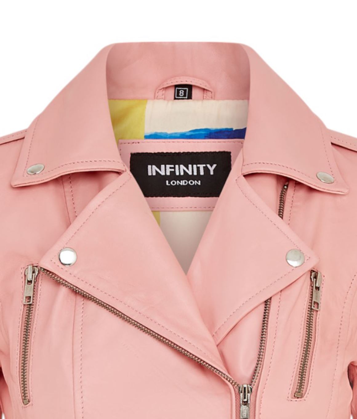 Womens Leather Vintage Brando Biker Jacket-Orlando