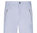 Mens Leather Zip Jeans-Ancona