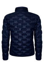 Mens Quilted Puffer Leather Bomber Jacket - Torpoint