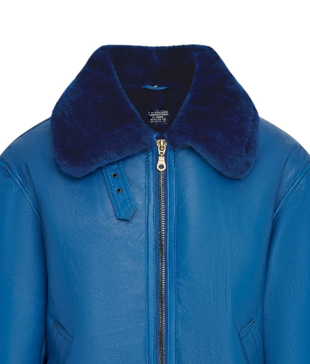 Mens B3 Bomber RAF Aviator Sheepskin Jacket -Wyndham