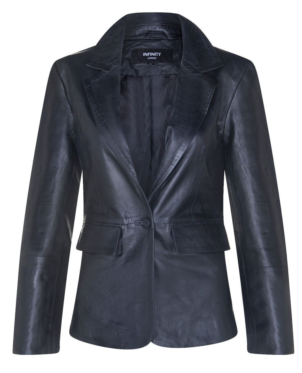 Womens Soft Leather Blazer Jacket-Apeldoorn