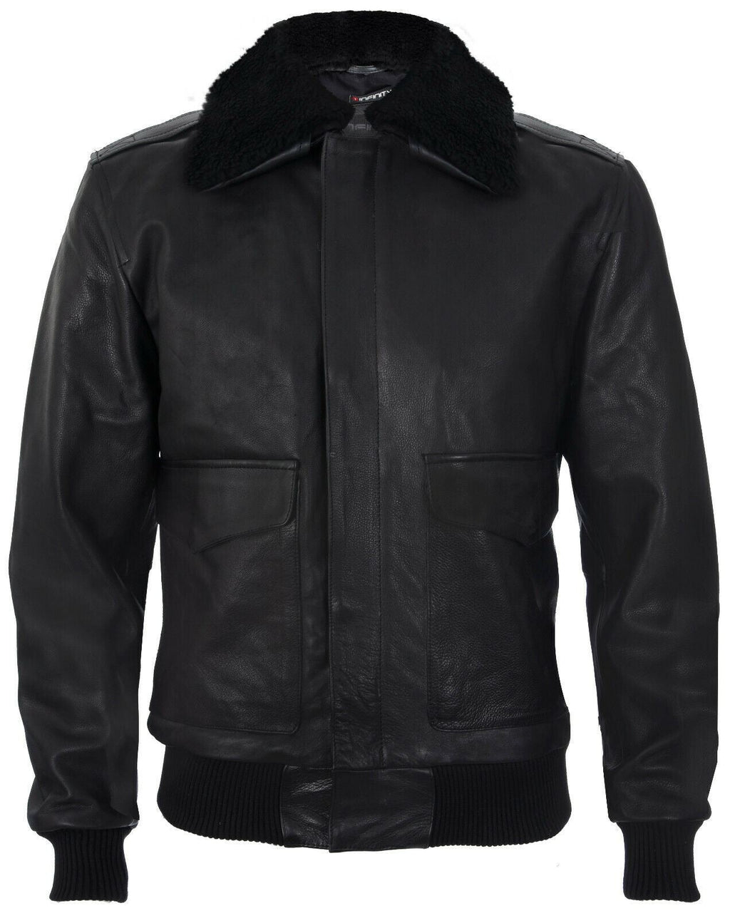 Mens Air Force A2 Cowhide Bomber Jacket-Montreal