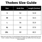Men's Moroccan Thobe Djellaba Jubba Robe Eid