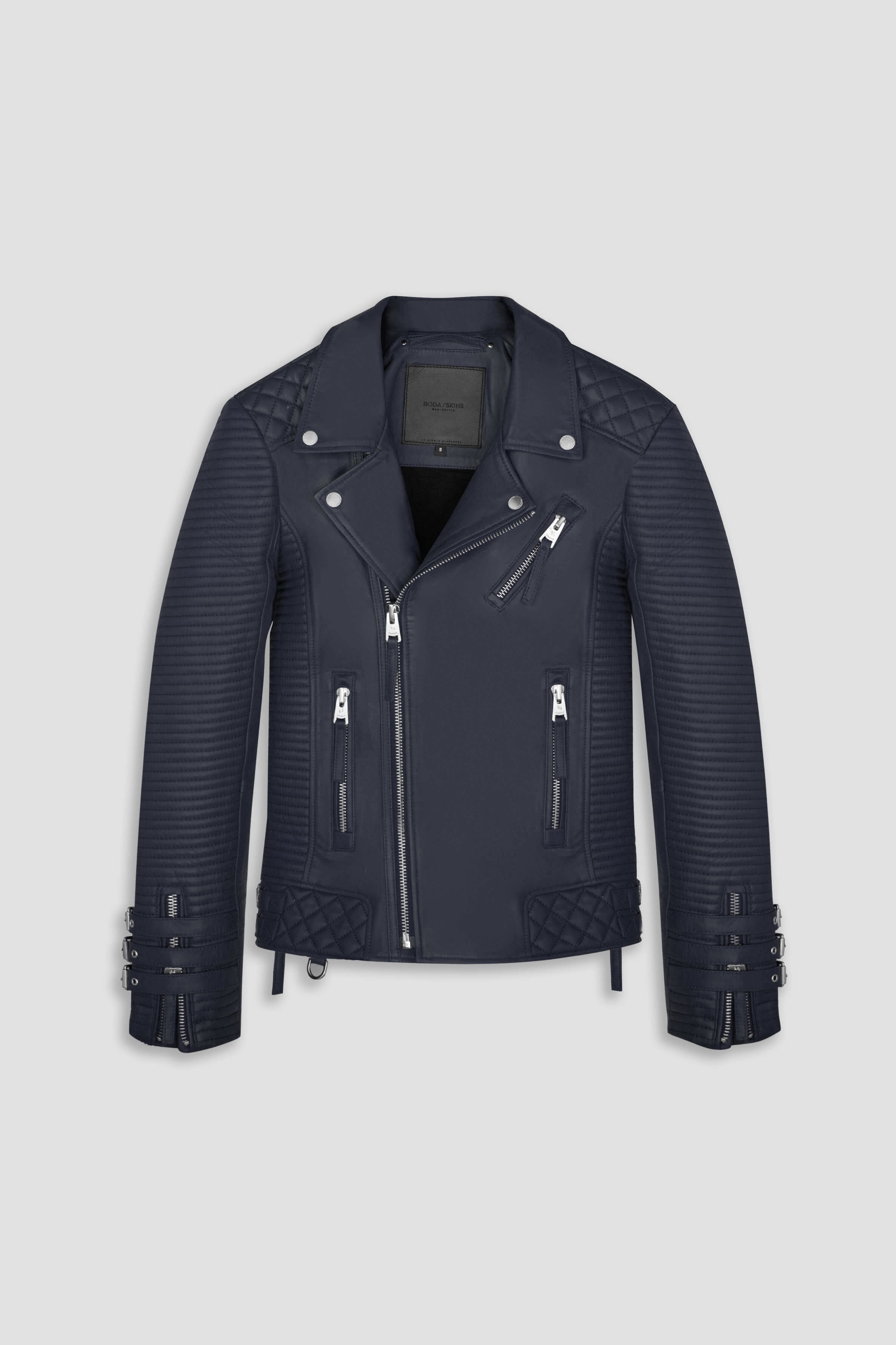 Alexander 3.0 Tall: Royal Navy Leather Jacket (Man)