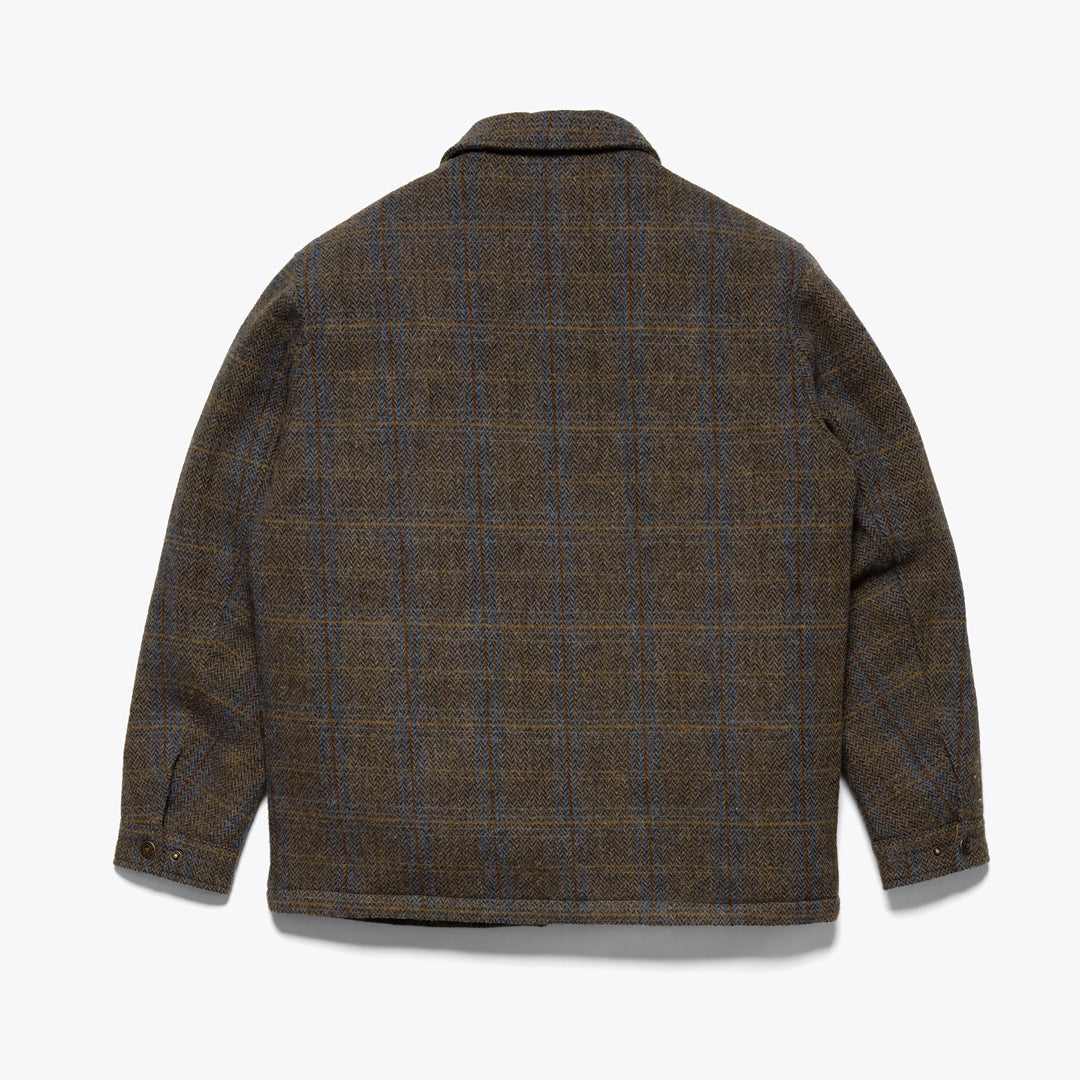Aberdeen Wool Jacket | Thistle Bark Plaid