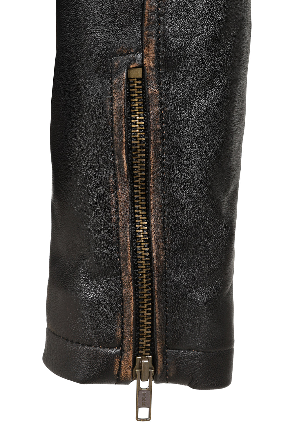 ARMANDO Men's Genuine Nappa Leather Jacket - Classic Brown