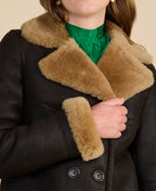 Chelsea Shearling Peacoat