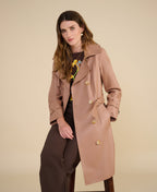 Soho Leather Trench Coat