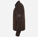 KREED Men’s Racer Style Premium Goat Suede Jacket