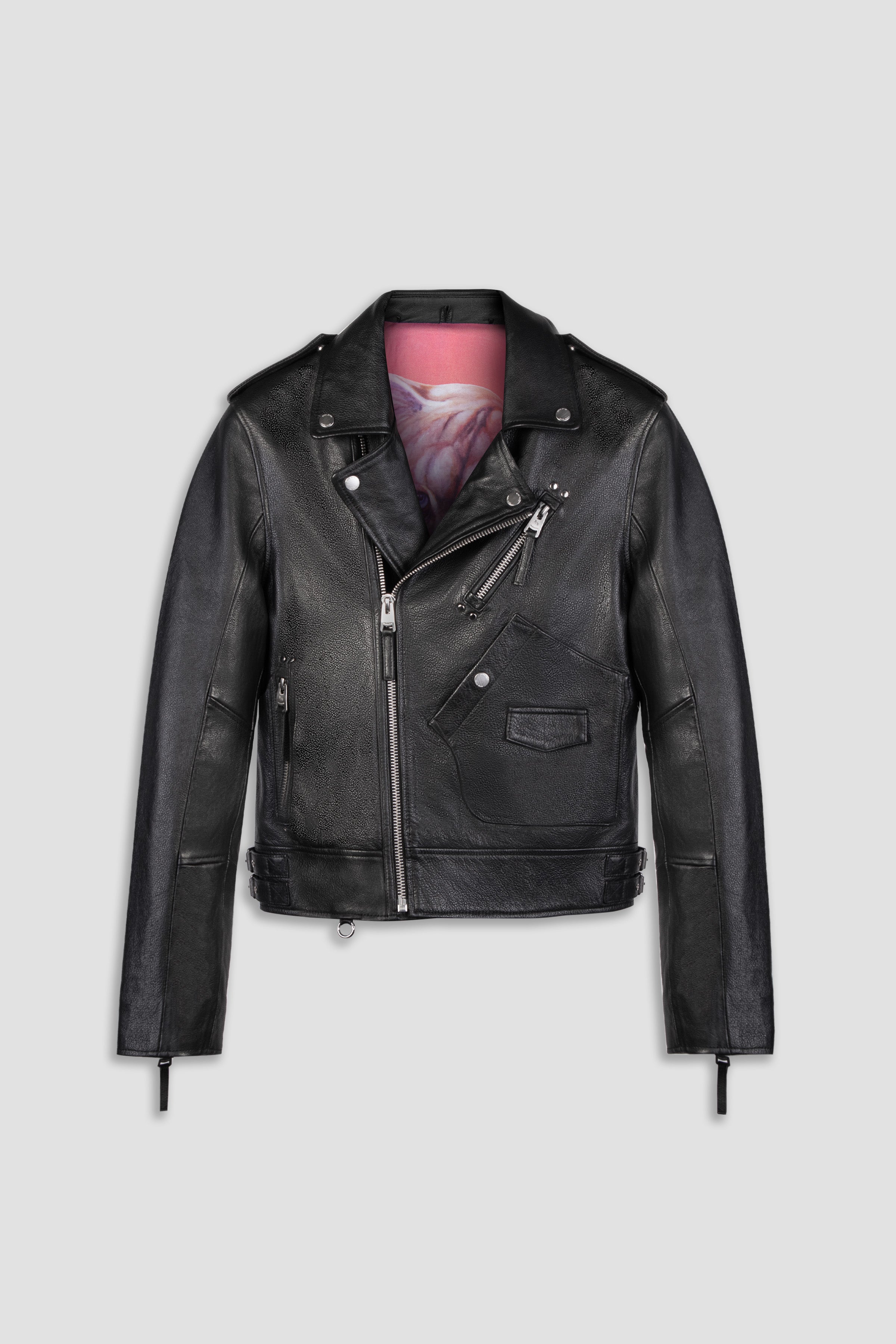 Biker: Aspen Leather Jacket Tall (Man)