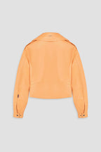 Cropped Blouson: Daybreak Leather Jacket