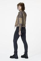 Kay Michaels 2.0 Tall: Desert Leather Jacket (Woman)