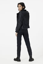 Kay Michaels: Biker Protection Leather Jacket (Woman)