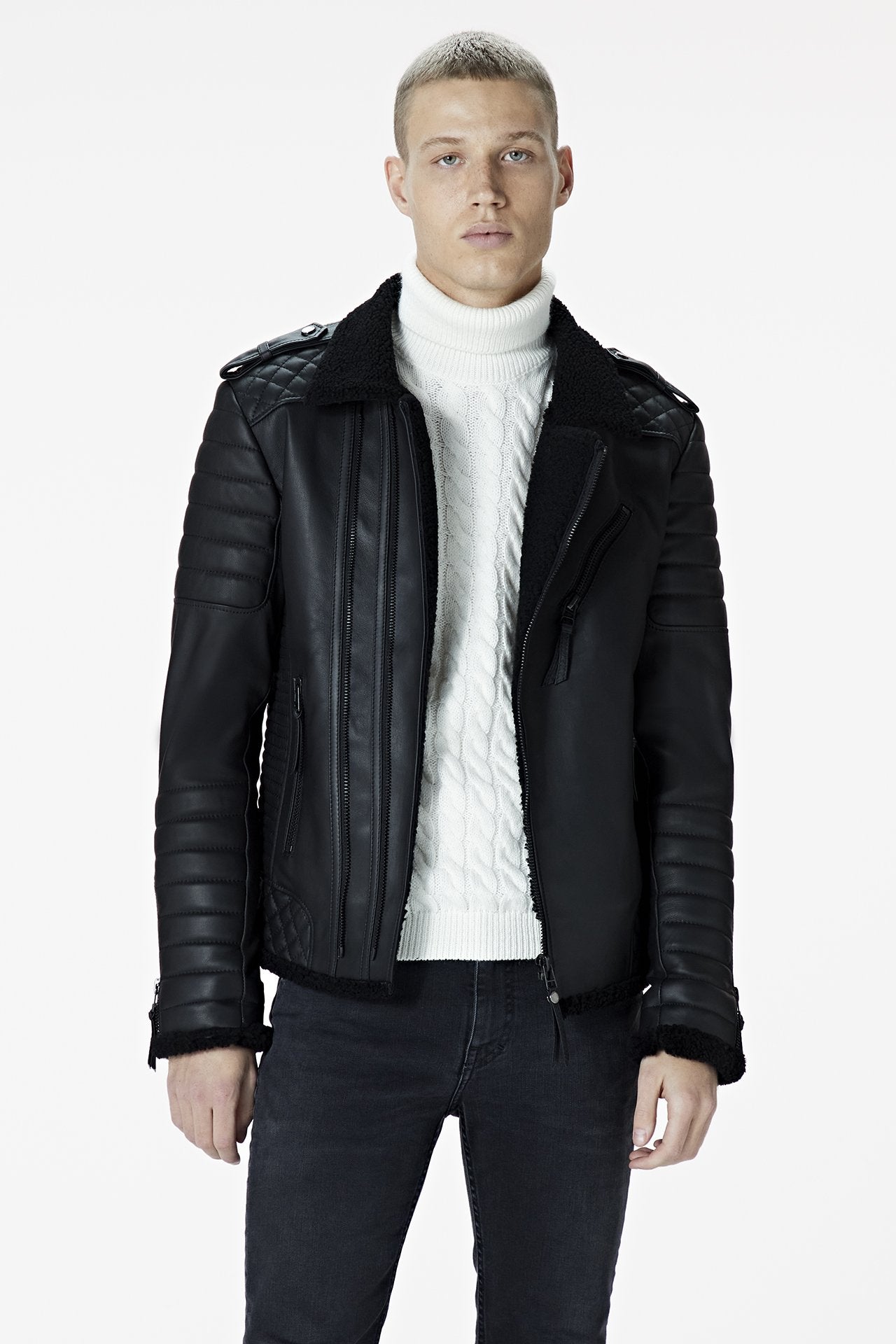 Kay Michaels 3.0 Tall: Shearling Jacket (Man)