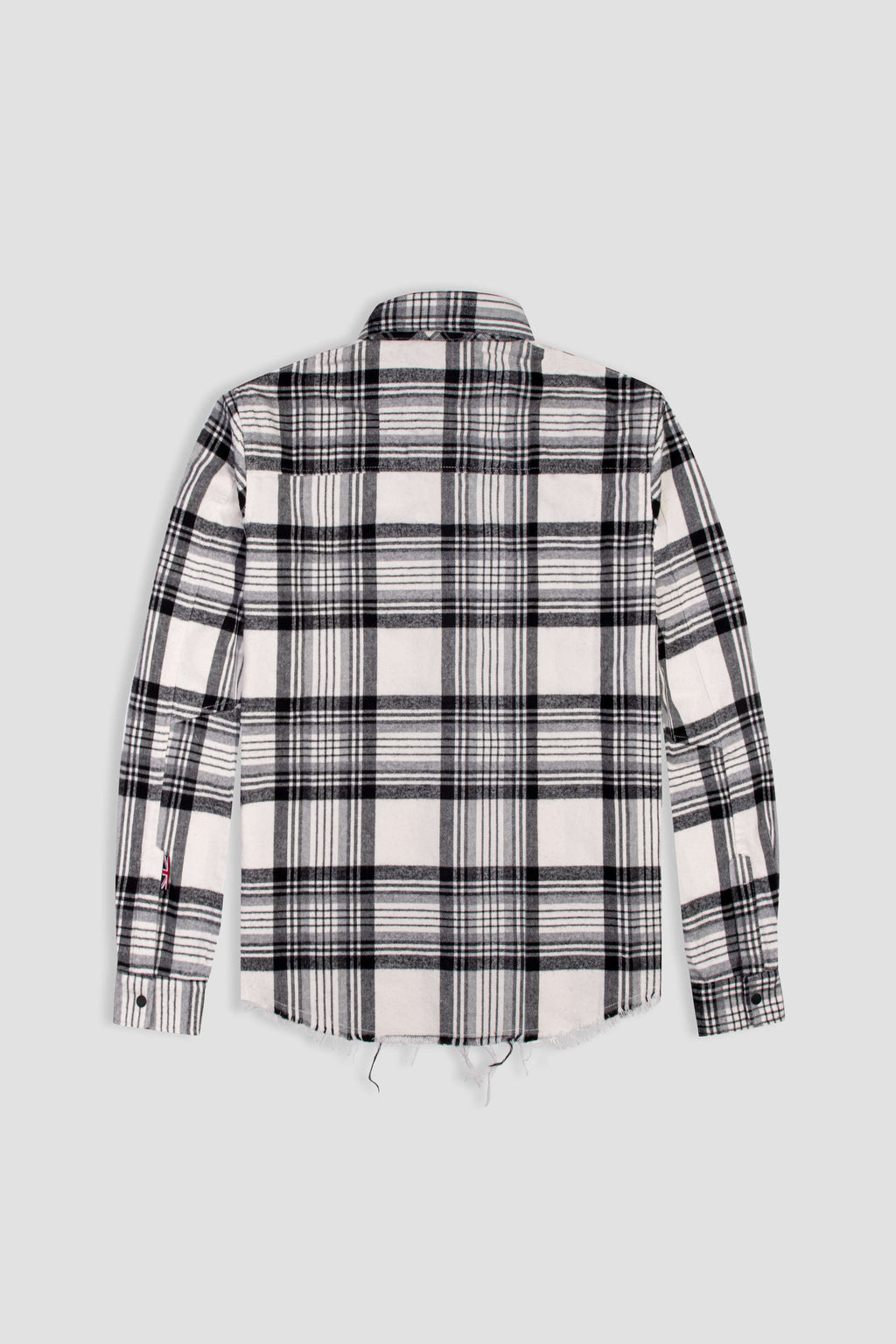 BODA Checked Cotton Overshirt Tall