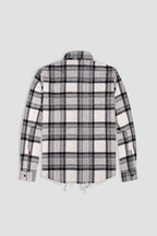 BODA Checked Cotton Overshirt Tall