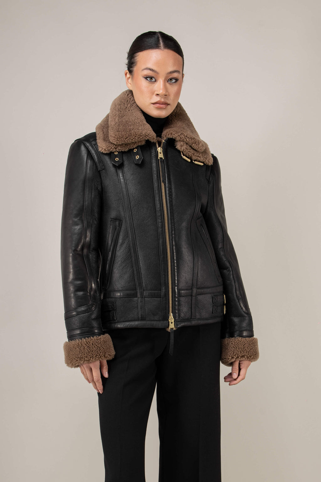 Bronx Shearling Jacket (Woman)