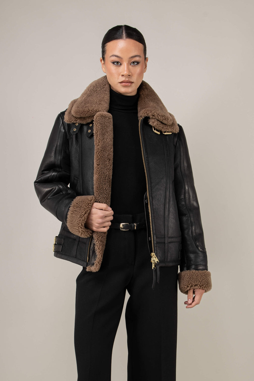 Bronx Shearling Jacket (Woman)