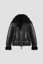 Bronx: Noir Shearling Jacket (Woman)