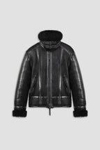 Bronx: Noir Shearling Jacket (Woman)