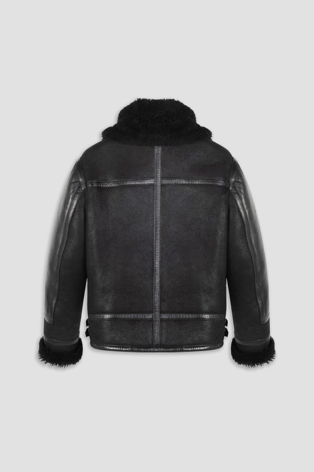 Bronx: Noir Shearling Jacket (Man)