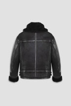 Bronx: Noir Shearling Jacket (Man)