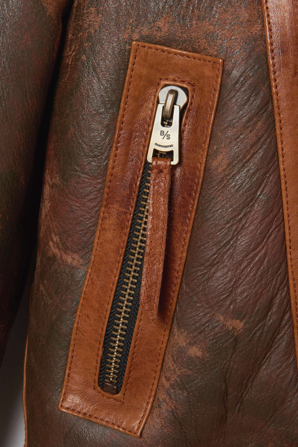 Bronx: Vintage Shearling Jacket (Woman)