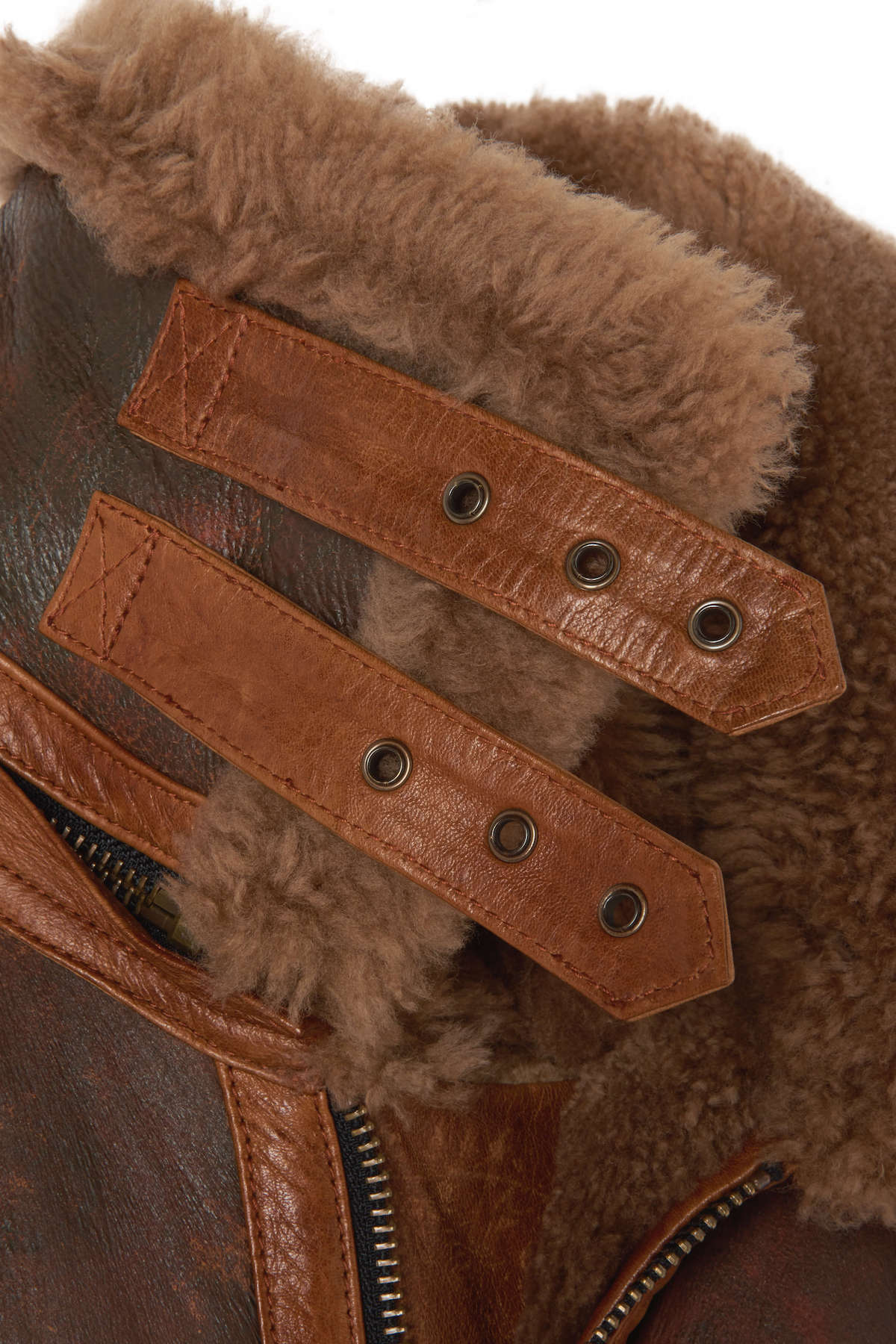 Bronx: Vintage Shearling Jacket (Man)