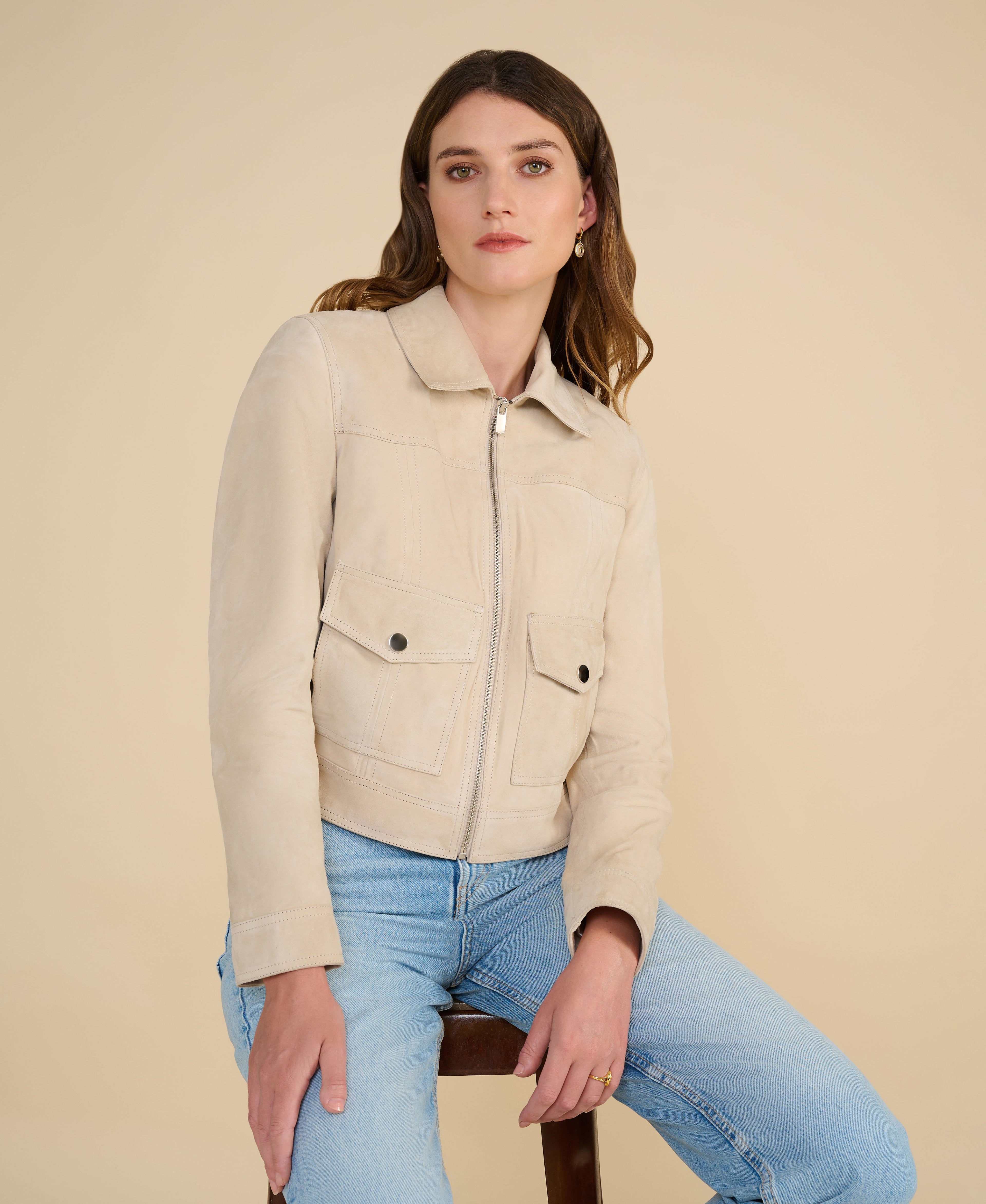 Isabella Suede Jacket