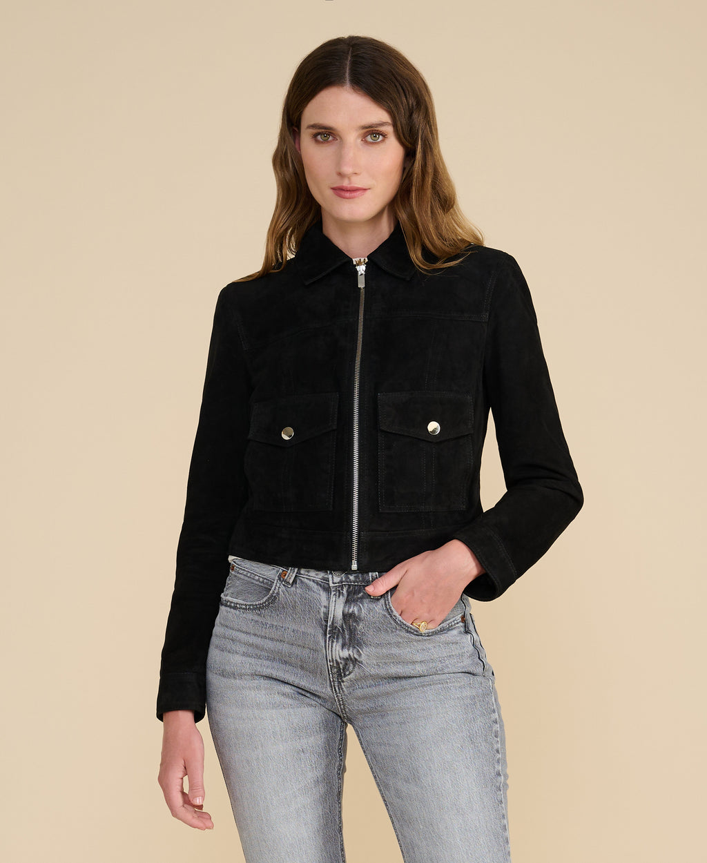Isabella Suede Jacket