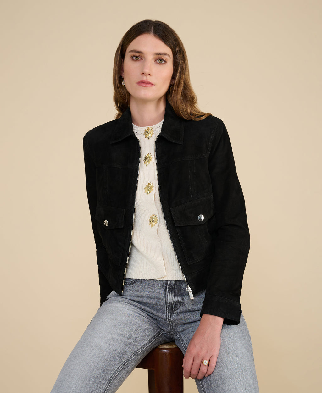 Isabella Suede Jacket