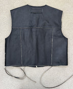 Custom Brittney Rose Leather Vest