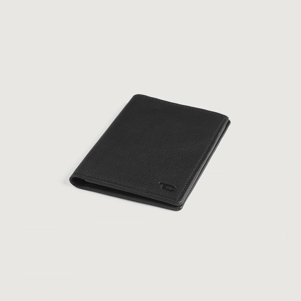 Bernardi Black Leather Travel Wallet