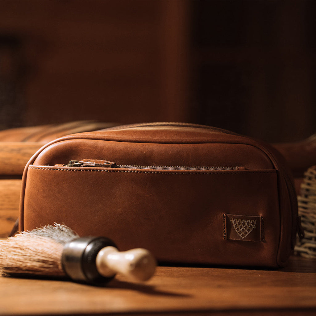 Jefferson Leather Dopp Kit | Elderwood