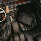 Limited Edition Jefferson Leather Briefcase | Black