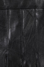 Men's Soft Nappa Leather Gloves Black - Warm Lined Size S-M