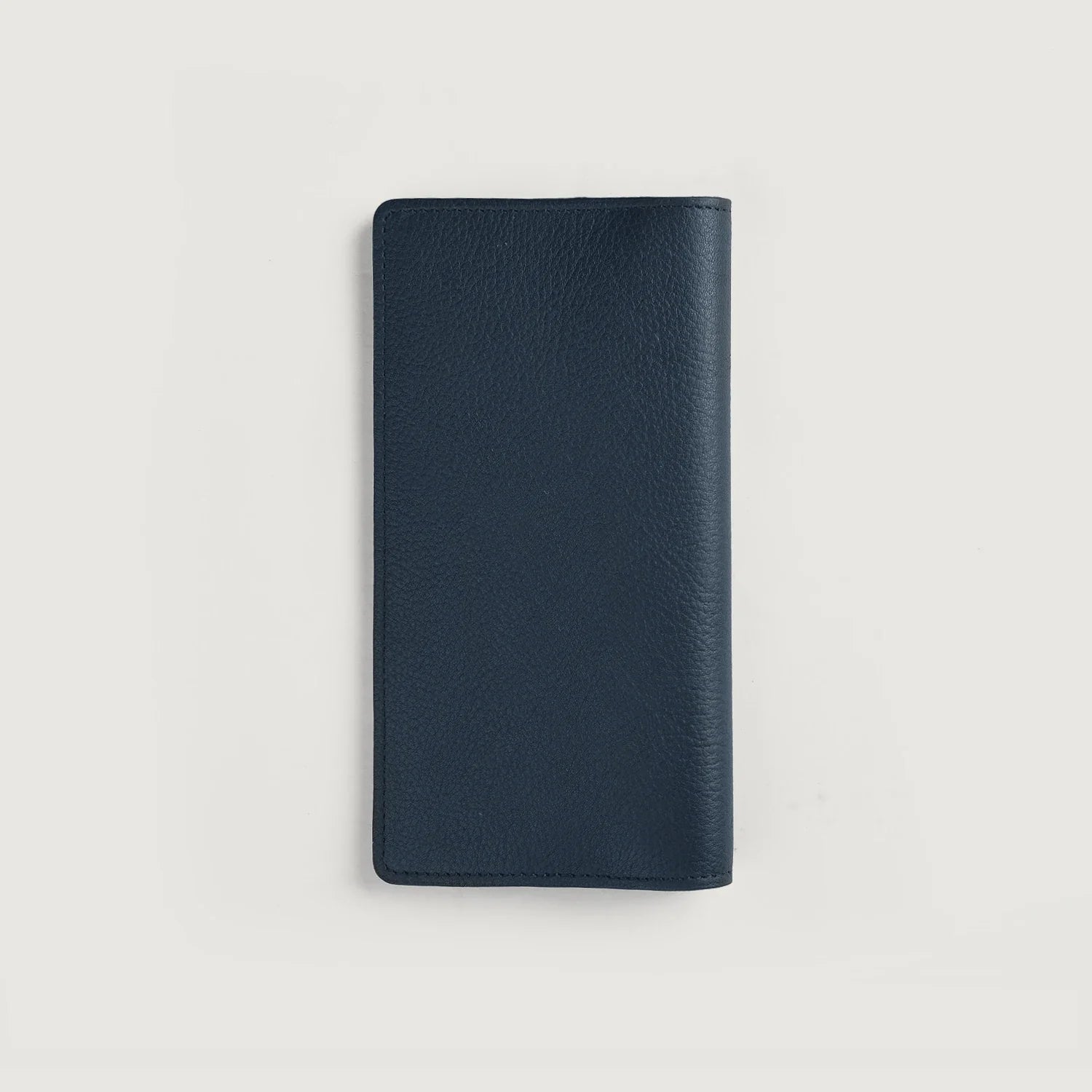 Cameron Grey Leather Long Wallet