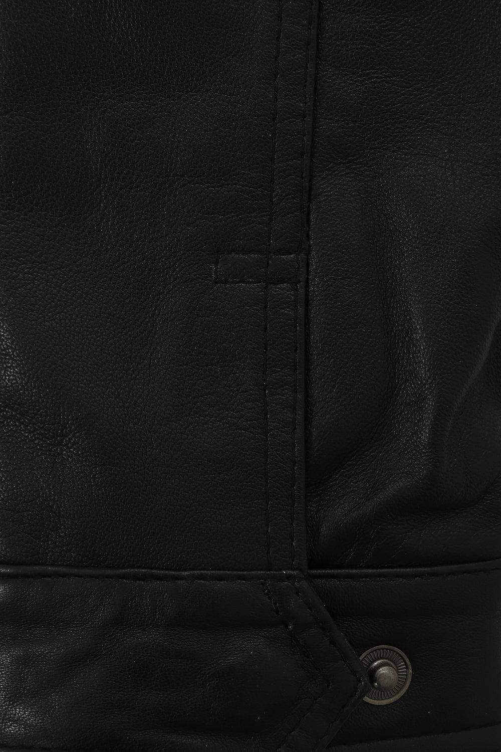 BARBARA Women's Genuine Lamb Nappa Leather Coat with Detachable Fur Hood