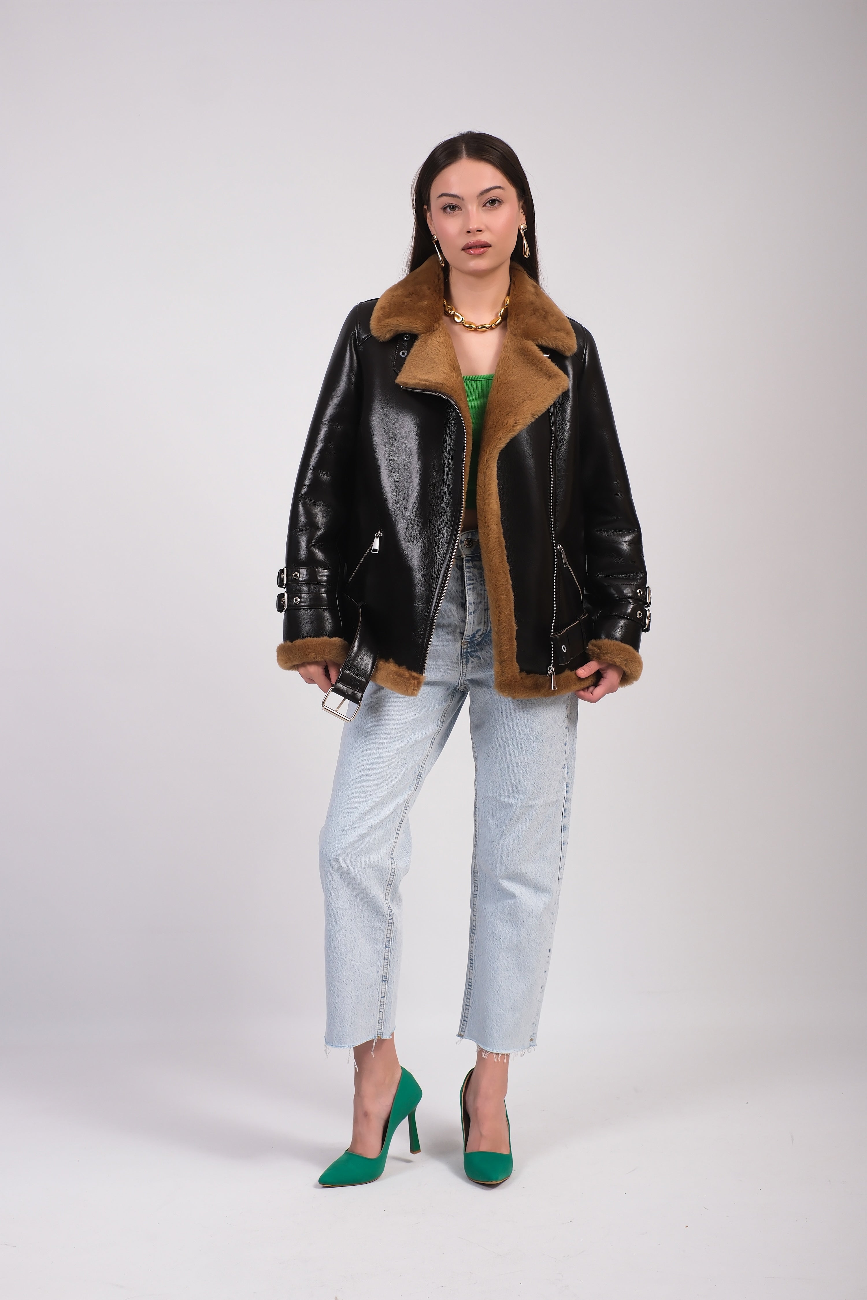 Harriet Shearling Jacket