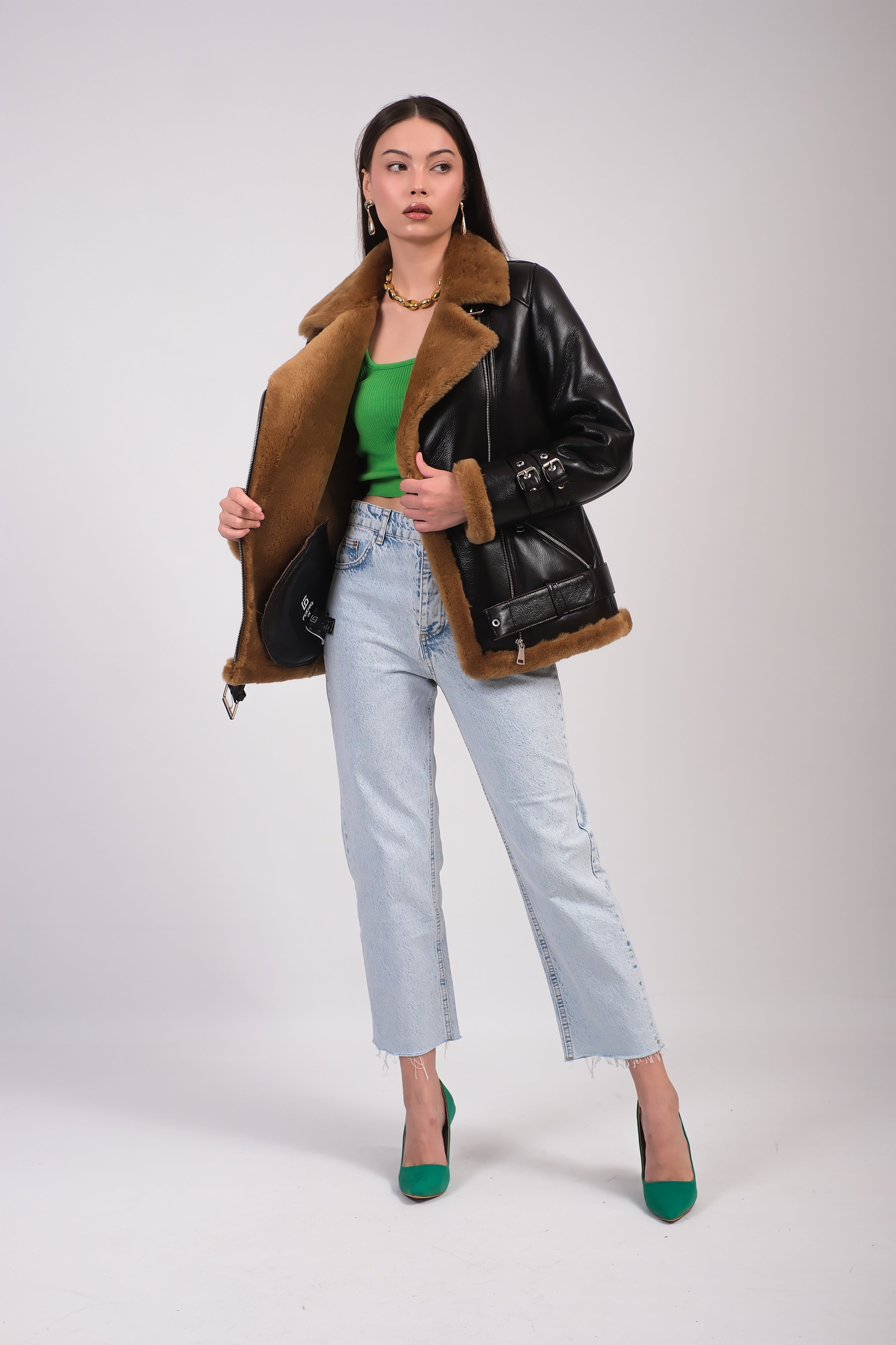 Harriet Shearling Jacket